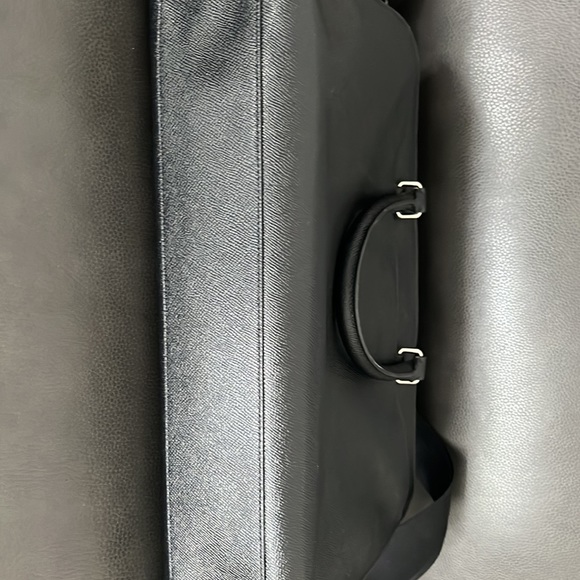 NWT Coach black leather briefcase or laptop bag - Picture 4 of 4